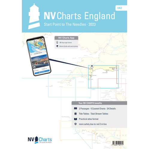 NV Charts - UK 2 - NV Atlas England - Start Point to The Needles