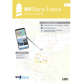 NV Charts - FR 3 - NV Atlas France - St Malo à Les Sept Îles