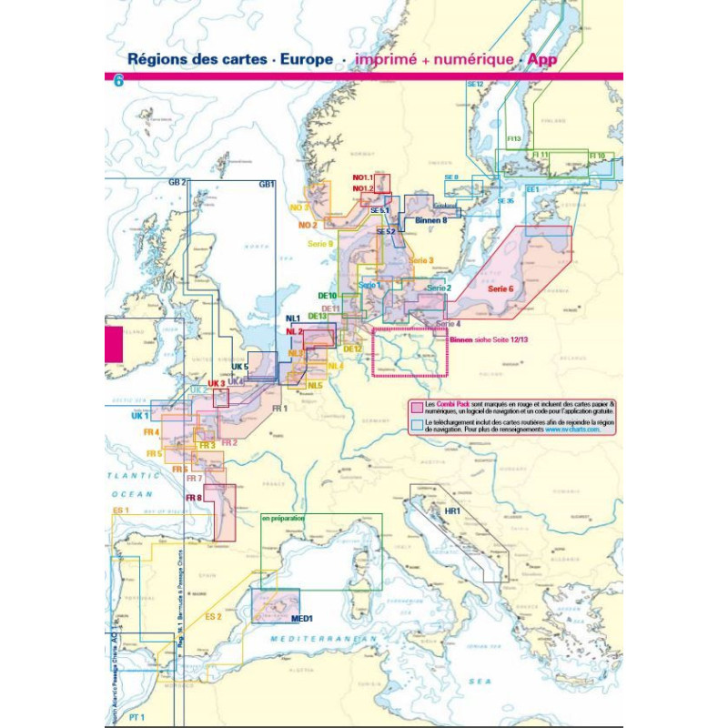 Carte Nautiche NV-Charts Mediterraneo - Kit FR 11 Corsica, Con Atlante E App Digitale