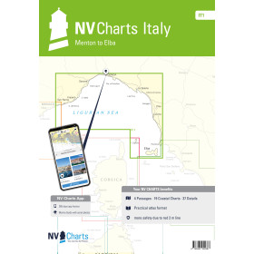 NV Charts - IT 1 - NV Atlas Italy - Menton to Elba