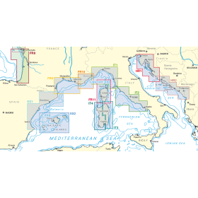 NV Charts - IT 1 - NV Atlas Italy - Menton to Elba