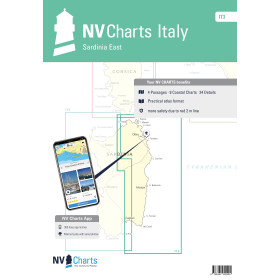 NV Charts - IT 3 - NV Atlas Italy - Sardinia east