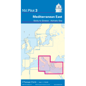 NV Charts - NV Pilot 3 - Mediterranean East, Sicily to Greece - Adriatic Sea