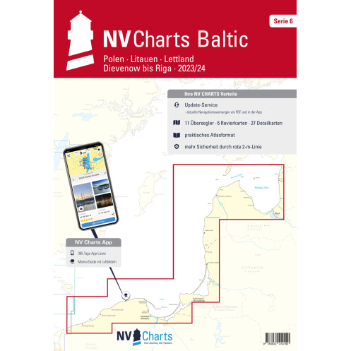 NV Charts - NV Atlas Serie 6 - Polen · Litauen · Lettland