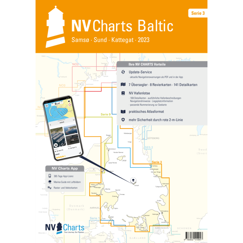 NV Charts - NV Atlas Serie 3 - Samso · Sund · Kattegat