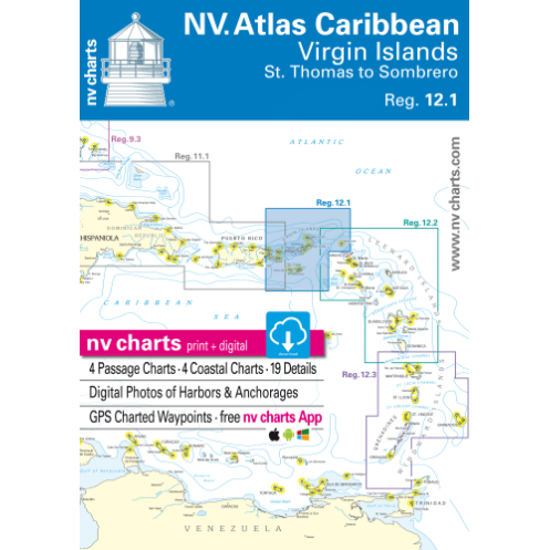 NV Charts - Reg. 12.1 - NV Atlas Caribbean - Virgin Islands NV Charts - Reg. 12.1 - NV Atlas Caribbean - Virgin Islands