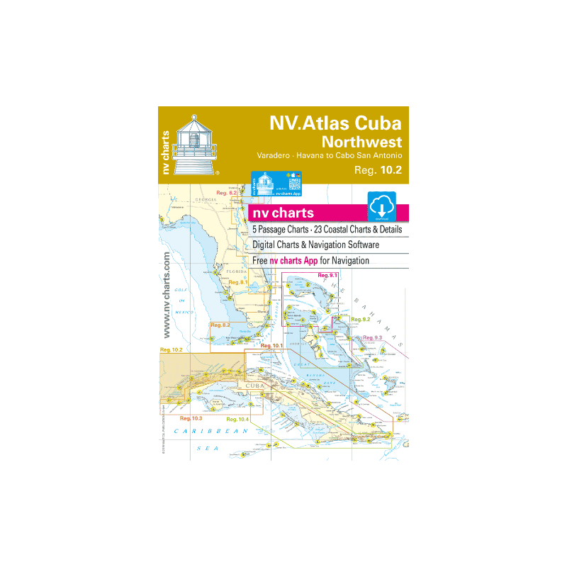 NV Charts - Reg. 10.2 - NV Atlas Cuba - Cuba Northwest