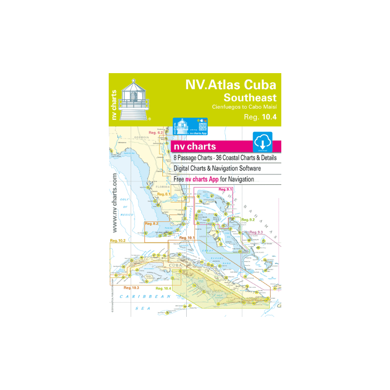 NV Charts - Reg. 10.4 - NV Atlas Cuba - Cuba Southeast