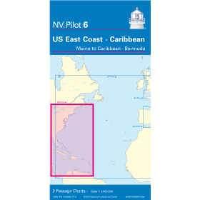 NV Charts - NV Pilot 6 - US East Coast, Maine to Caribbean • Bermuda