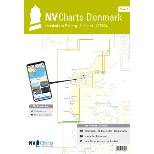 NV Charts - NV Atlas Serie 9 - Hirstshals to Esbjerg · Limfjord NV Charts - NV Atlas Serie 9 - Hirstshals to Esbjerg · Limfjord