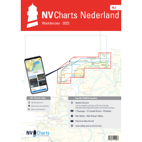 NV Charts - NL 2 - NV Atlas Nederland - Waddenzee