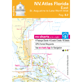 NV Charts - Reg. 8.2 - Florida, East, St. Augustine to Lake Worth Inlet