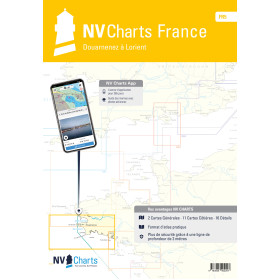 NV Charts - FR 5 - NV Atlas France - Douarnenez à Lorient