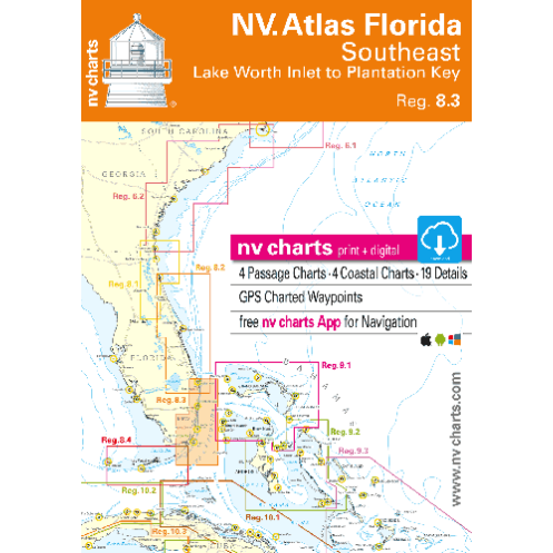 NV Charts - Reg. 8.3 - Florida, Southeast, Lake Worth to Plantation Key