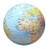Globe gonflable Maxi Shiny pays et villes de monde 42 cm