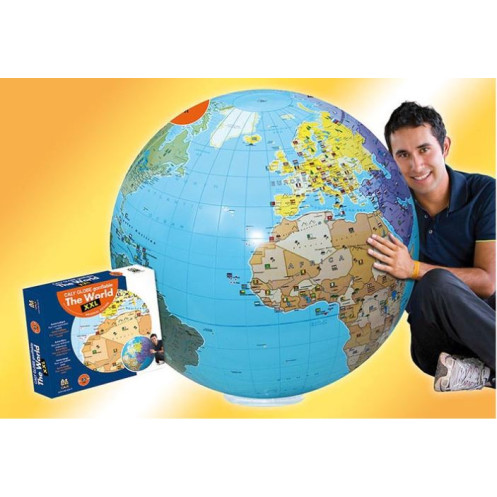 Globe gonflable The World XXL 85 cm