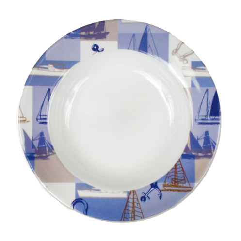 Newport round soup plate
