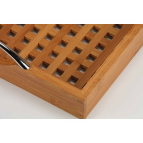 Bamboo tray grating