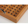 Bamboo tray grating