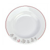Assiette creuse ronde Coral Reef