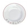 Coral Reef round soup plate