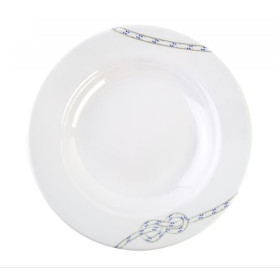 South Pacific round soup plate