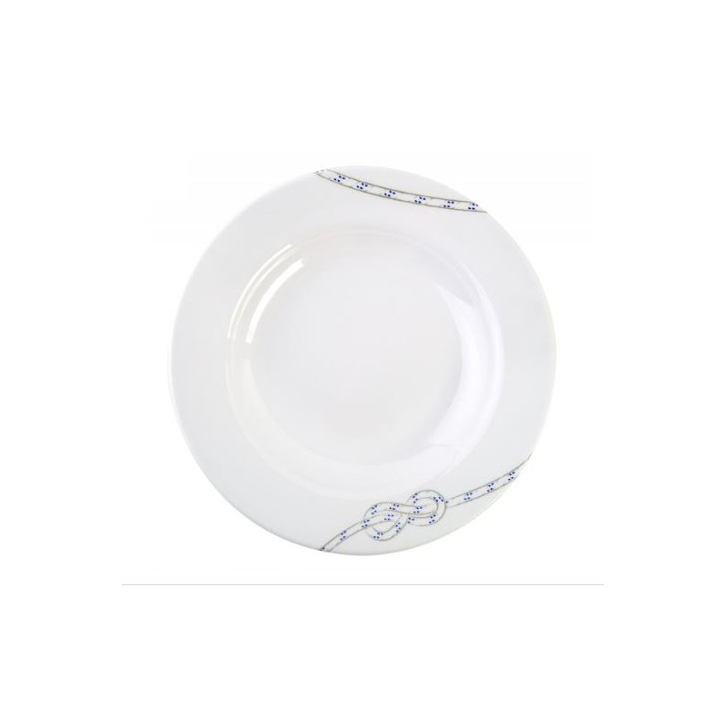 South Pacific round soup plate