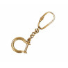 Keyring brass shackle