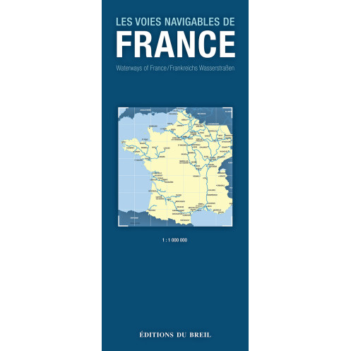 EDB - Carte des voies navigables de France