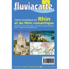 Fluviacarte - Carte touristique du Rhin et Rhin romantique