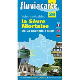Fluviacarte n°29 - La Sèvre Niortaise - de la Rochelle à Niort