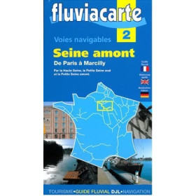 Fluviacarte n°2 - La Seine amont - De Paris à Marcilly