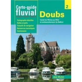 Carto-guide fluvial - N°02 - Doubs et canal du Rhône au Rhin et embranchement de Belfort