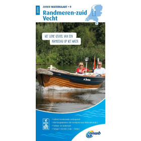 ANWB - Waterkaart 9 - Randmeren-zuid/Vech