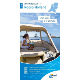 ANWB - Waterkaart 10 - Noord-Holland