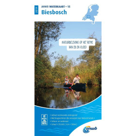 ANWB - Waterkaart 15 - Biesbosch