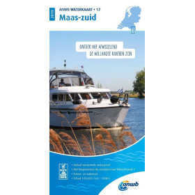 ANWB - Waterkaart 17 - Maas-zuid