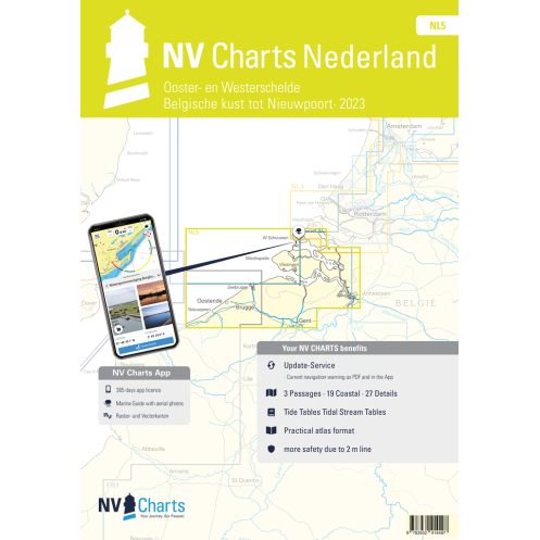 NV Charts - NL 5 - NV Atlas Nederland - Ooster- & Westerschelde NV Charts - NL 5 - NV Atlas Nederland - Ooster- & Westerschelde
