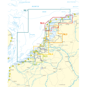 NV Charts - NL 4 - NV Atlas Nederland - Rijn & Maas Delta