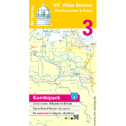 NV Charts - NV Binnen 3 - Nördliche Oder & die Peene NV Charts - NV Binnen 3 - Nördliche Oder & die Peene