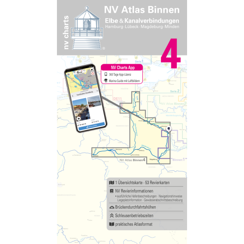 NV Charts - NV Binnen 4 - Die Elbe & Kanalverbindungen NV Charts - NV Binnen 4 - Die Elbe & Kanalverbindungen