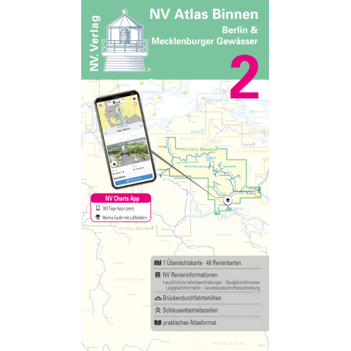 NV Charts - NV Binnen 2 - Berlin & Mecklenburger Gewässer