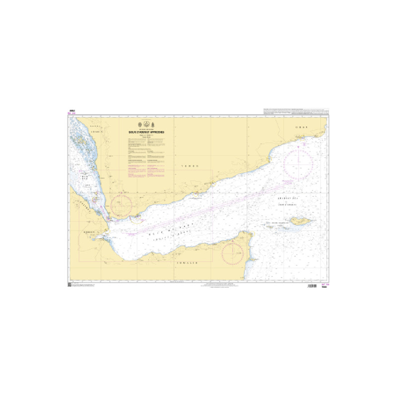 Shom C - 7800 - INT 758 - (fac-similé de la carte GB 2964) - Golfe d'Aden et approches