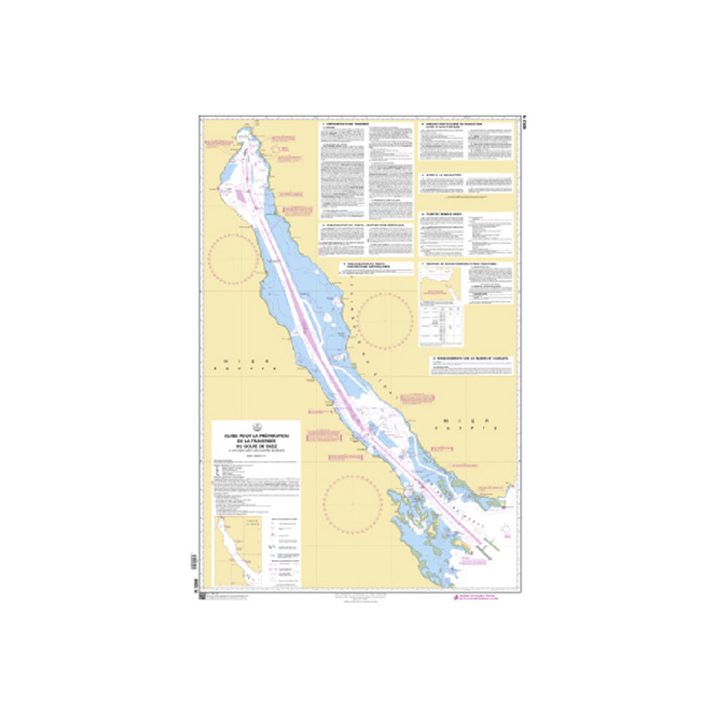Shom - 8003-NSA - Guide pour la préparation de la traversée du Golfe de Suez