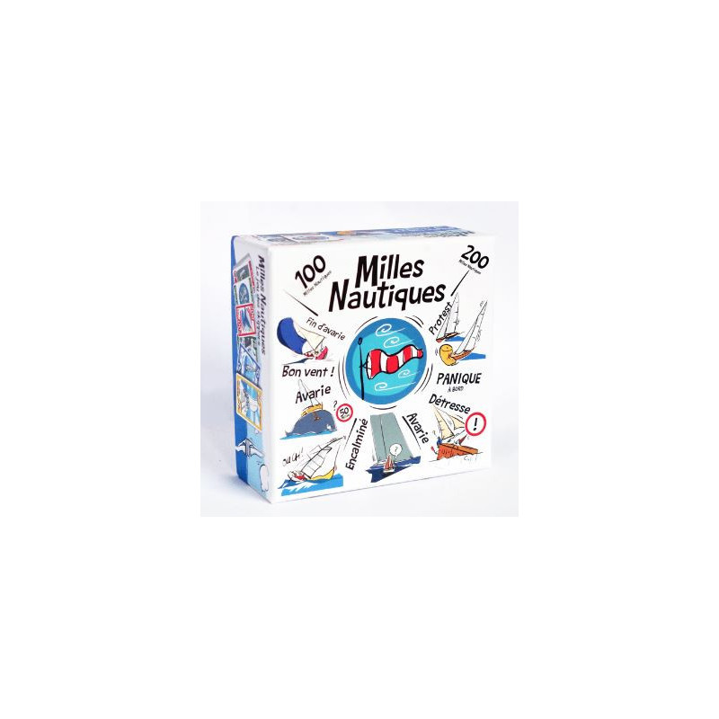 Jeu de cartes Milles Nautiques