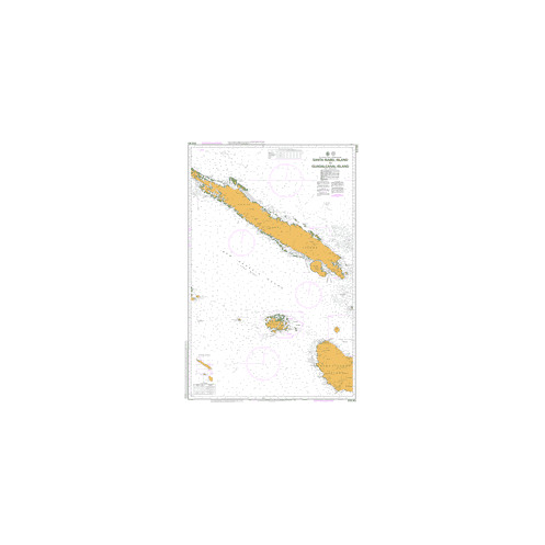 Australian Hydrographic Office - SLB303 - Santa Isabel Island to Guadalcanal Island