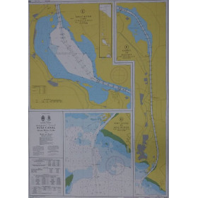 ENHD - SC02 - Suez Canal Chart - Great Bitter Lake to Port of Suez