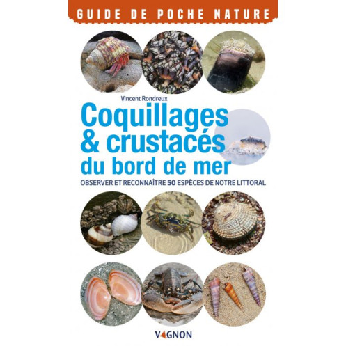 Guide de poche nature : Coquillages & crustacés du bord de mer