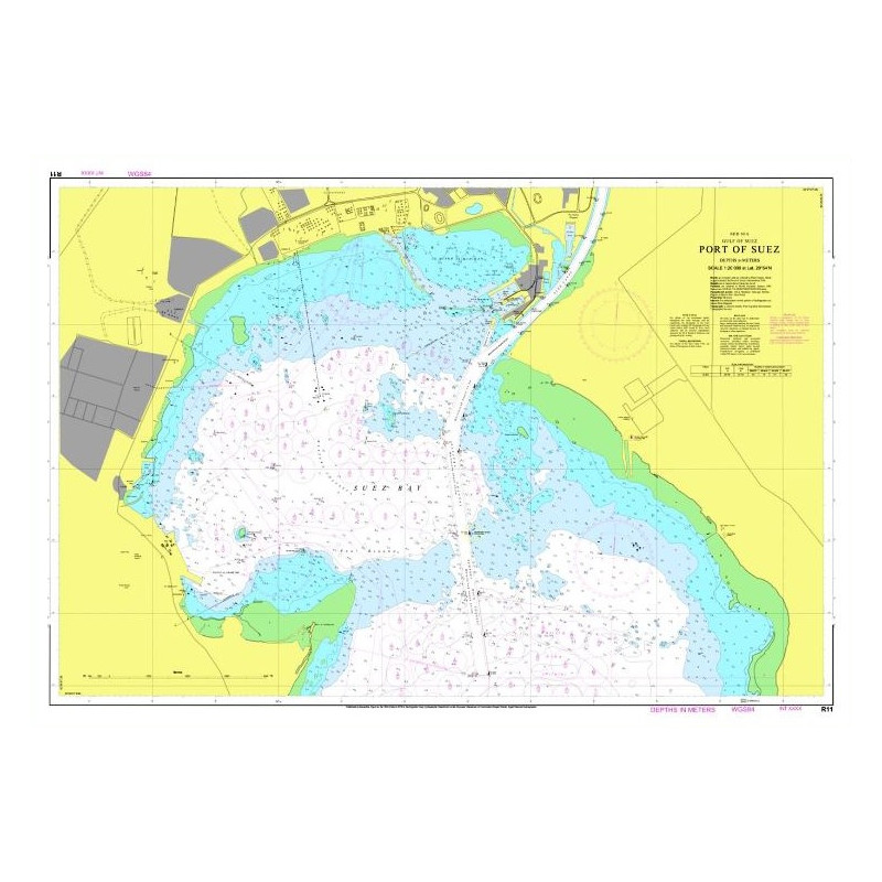 ENHD - R11 - Suez Canal Chart - Port Suez