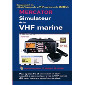 CD-ROM - Mercator - Simulateur de la VHF marine